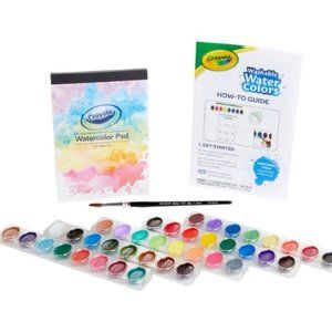 Watercolor Tutorial Kit - Complete Art Set - Adult or Child Paint Gift